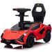 Voltz Toys - Voltz Toys Toddler Lamborghini SIAN Foot to Floor Push Pedal Ride On Car Baby Walker