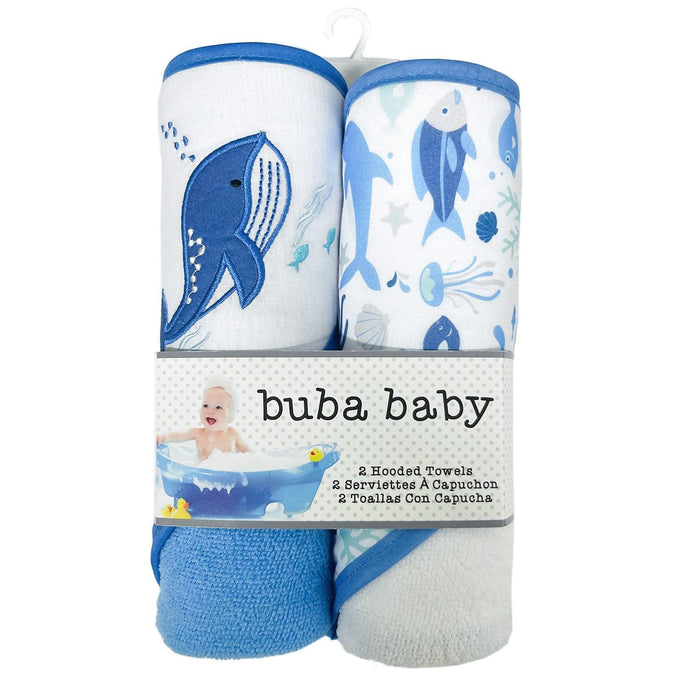 Buba Baby 2 Pack Hooded Towel Set