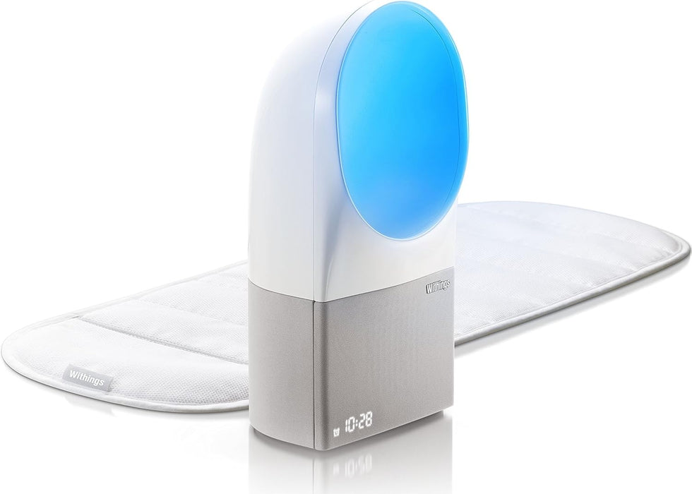 Système de sommeil intelligent Withings Aura – Suivi du sommeil sans contact et réveil à lumière ambiante