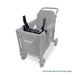 Wonderfold car seat adapter attached to stroller wagon frame, shown on a plain white background.