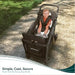 Wonderfold cooling seat cushion shown in a stroller outdoors with a child sitting comfortably.