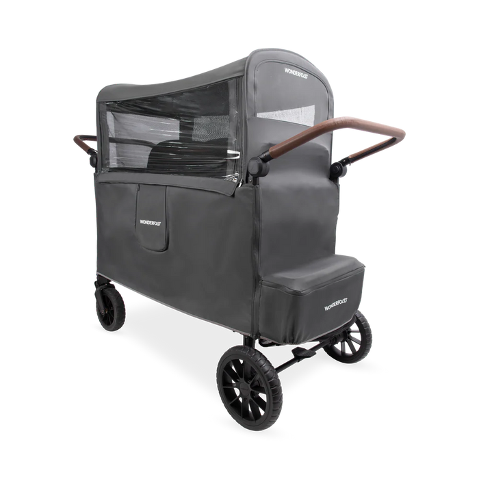 Wonderfold® Weather Cover for (W2/W4/W6) Elite Luxe Pro Series Stroller Wagons Grey
