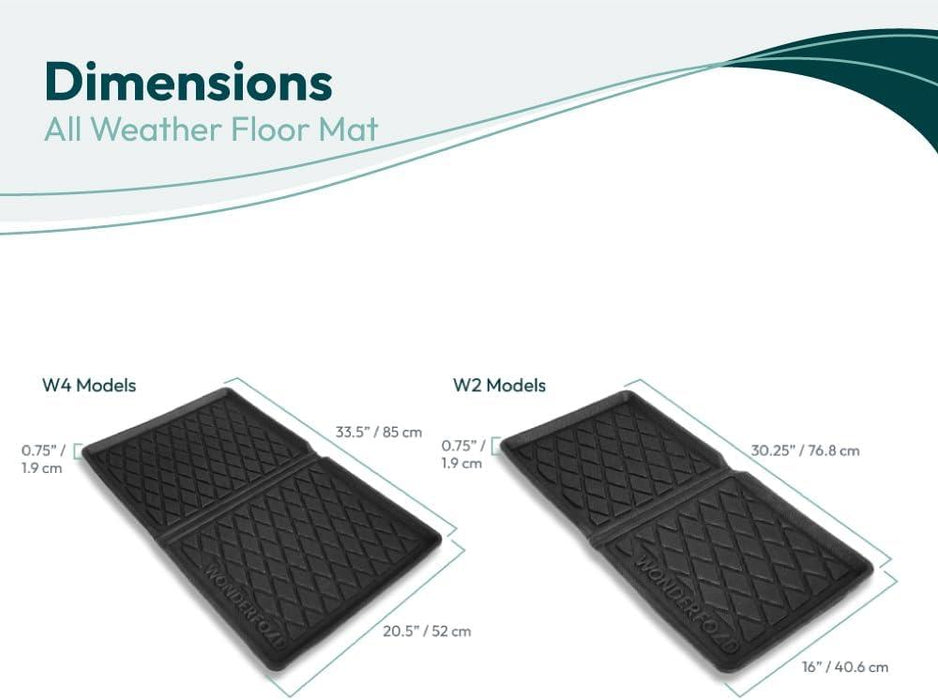 Wonderfold - Wonderfold All Weather Floor Mat for W2 & W4 Wagon