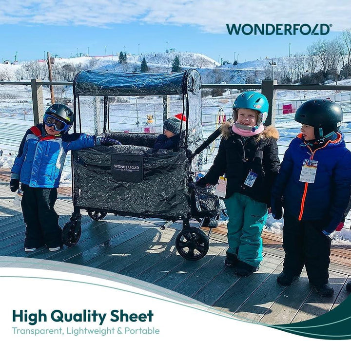 Wonderfold - Wonderfold Clear Rain Cover for W2 Wagon