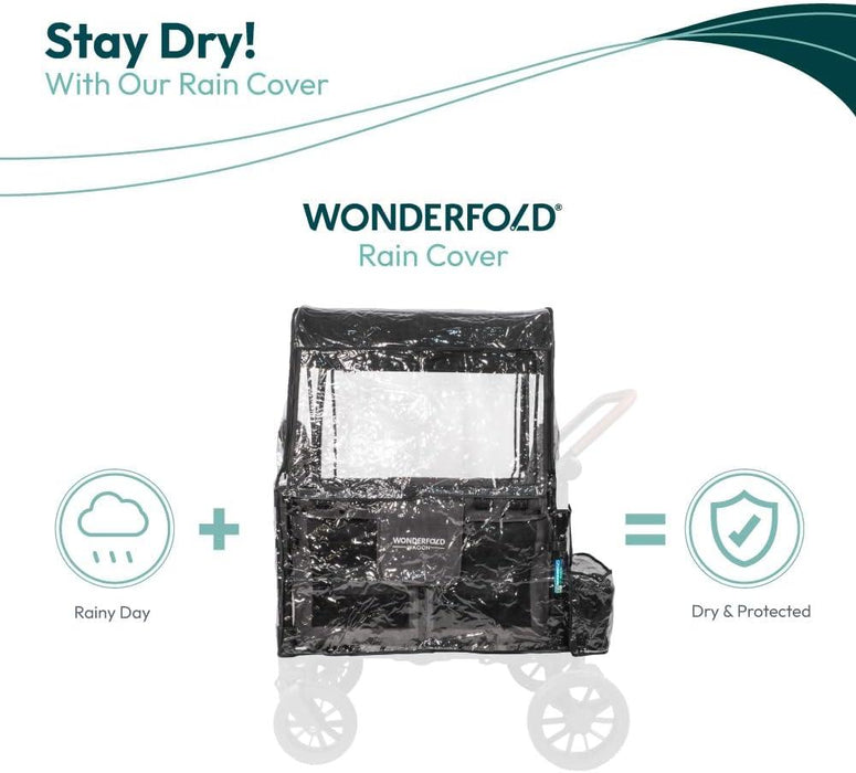 Wonderfold - Wonderfold Clear Rain Cover for W2 Wagon