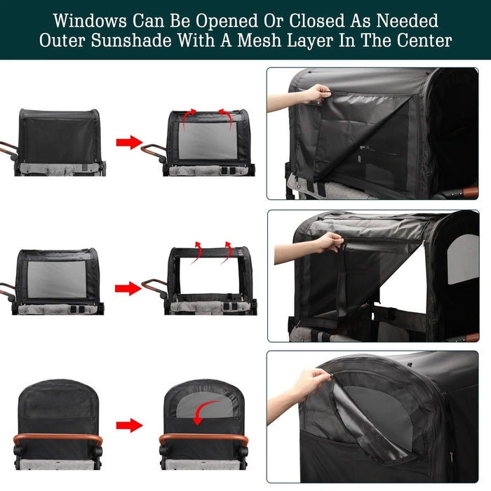 Wonderfold - Wonderfold Flex Canopy for W4 Elite | W4 Luxe