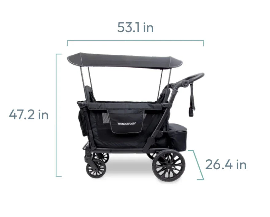 Wonderfold - Wonderfold - L2 Double Push Wagon Stroller
