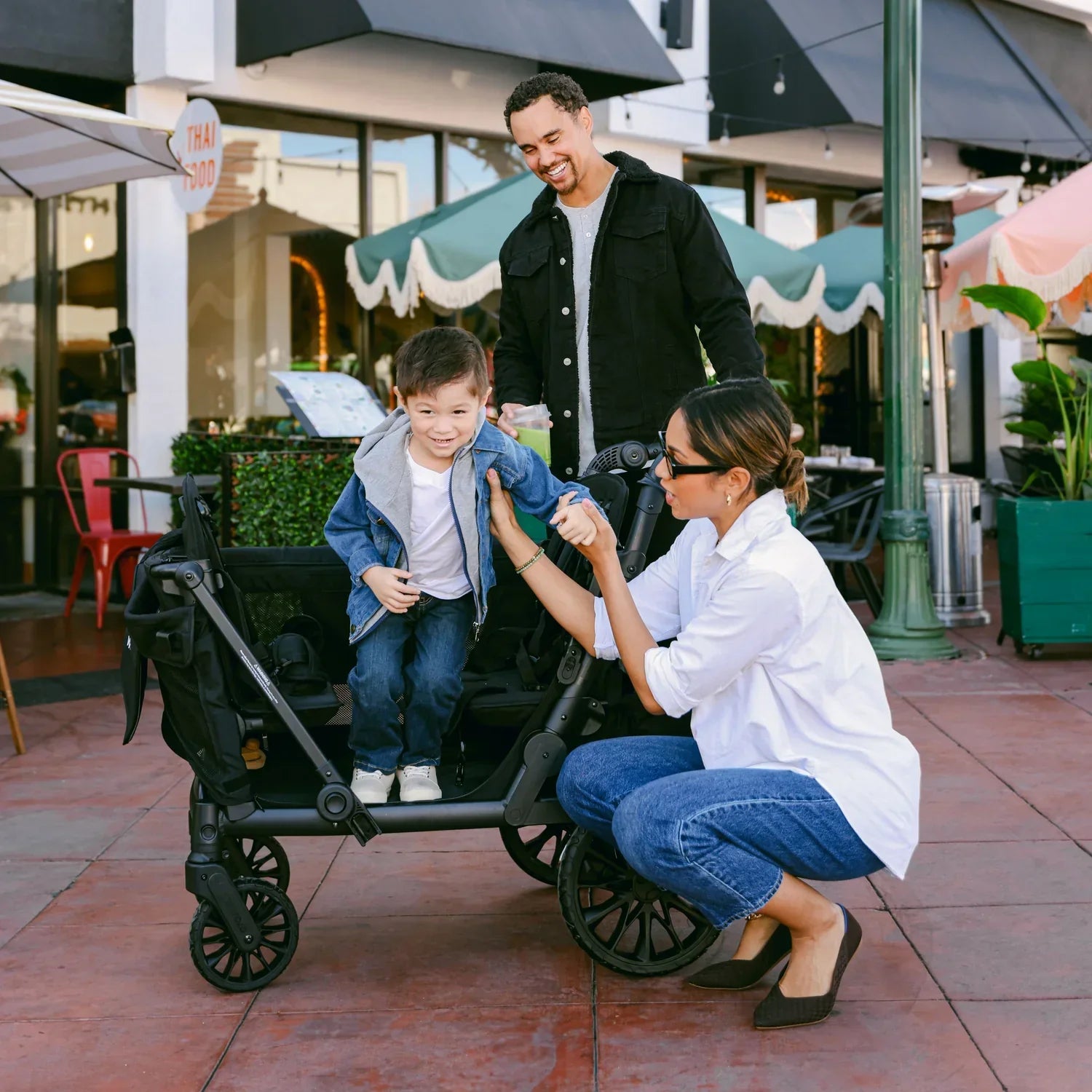 Wonderfold - Wonderfold - L4 Quad Push Wagon Stroller