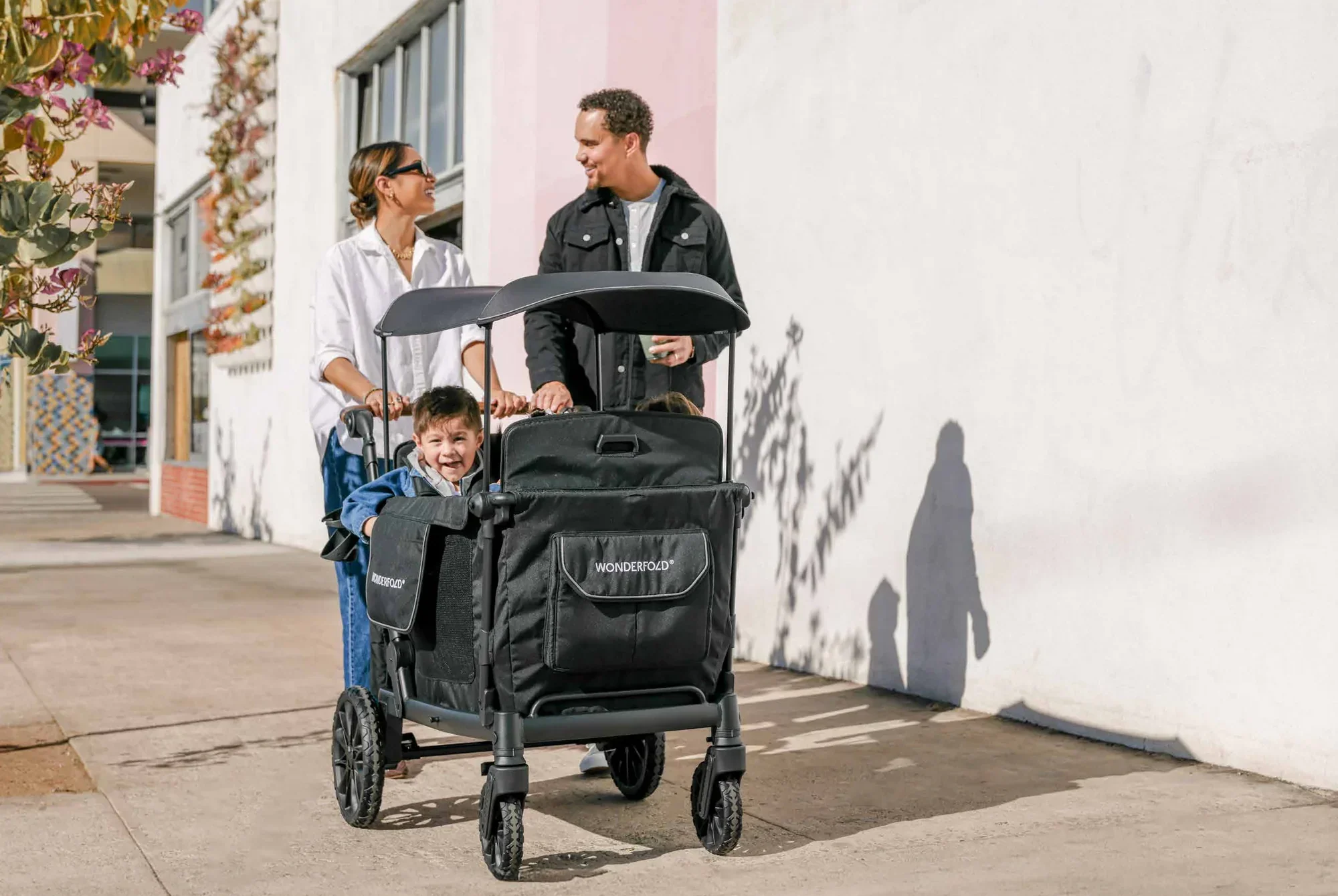 Wonderfold - Wonderfold - L4 Quad Push Wagon Stroller