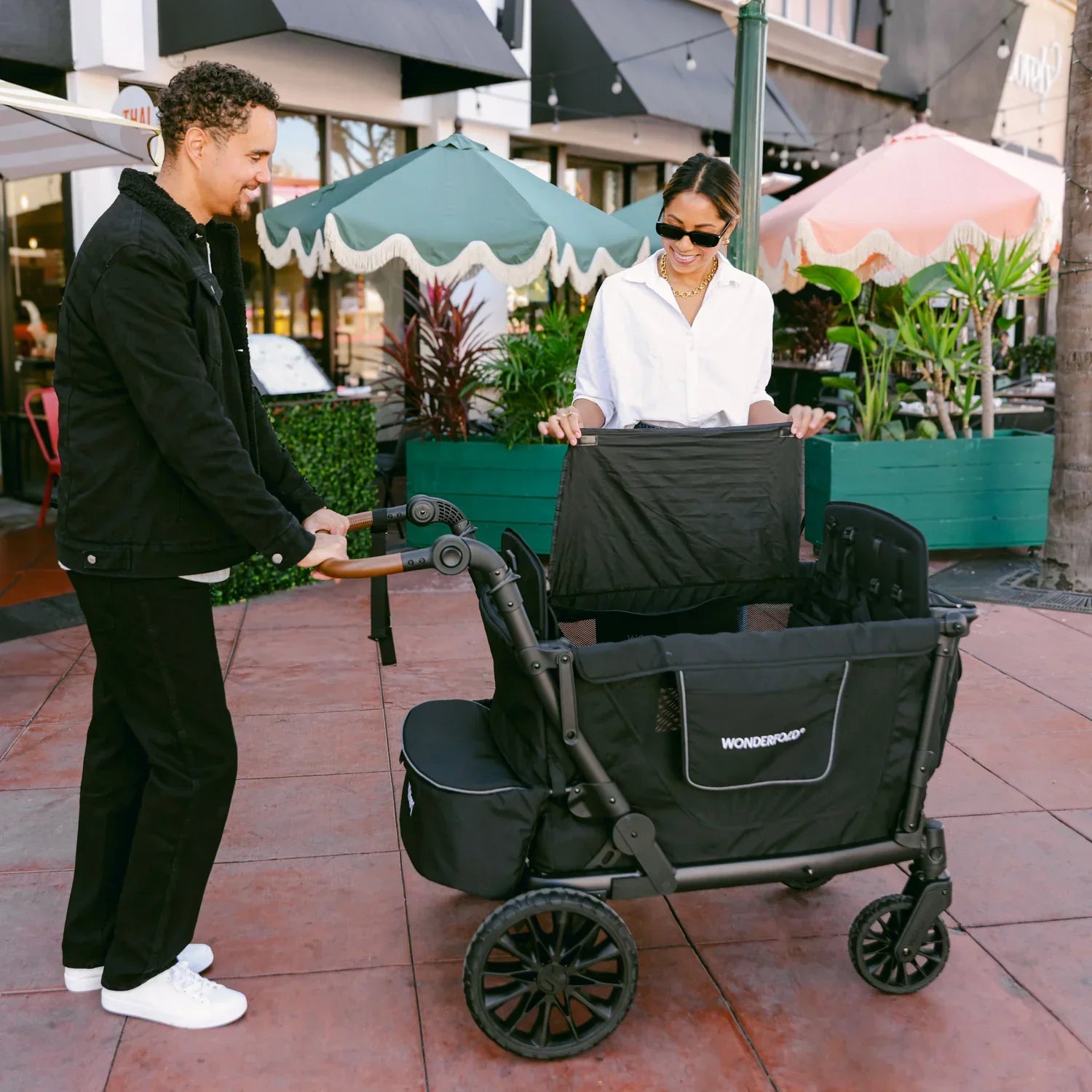Wonderfold - Wonderfold - L4 Quad Push Wagon Stroller