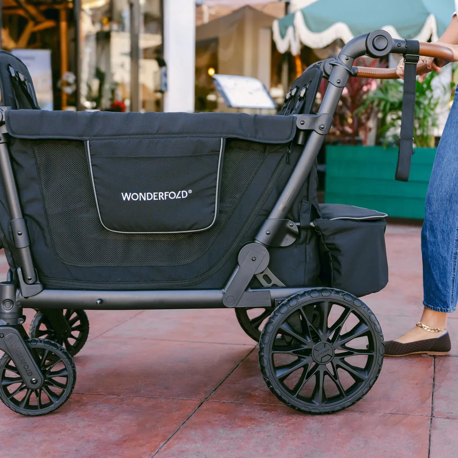 Wonderfold - Wonderfold - L4 Quad Push Wagon Stroller