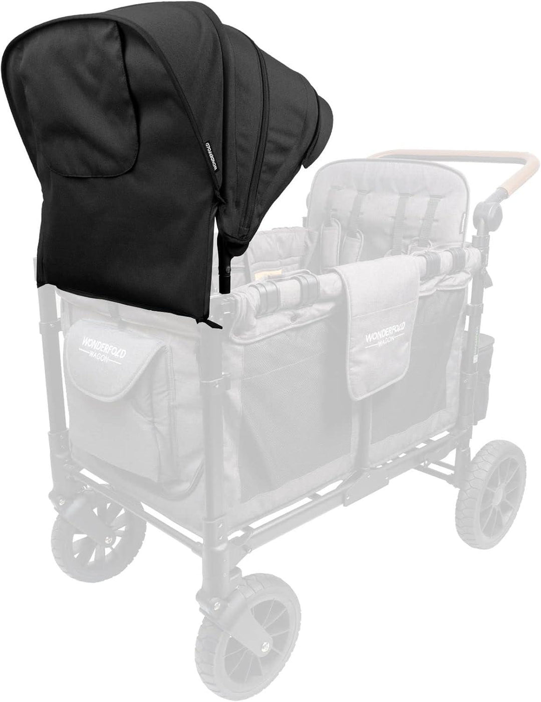 Wonderfold - Wonderfold Retractable Stroller Canopy for W2 Elite | W2 Luxe
