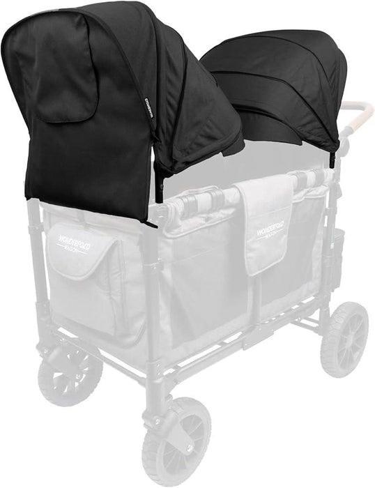 Wonderfold - Wonderfold Retractable Stroller Canopy for W4 Elite | W4 Luxe (2pk)