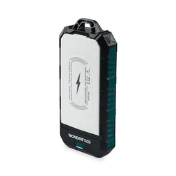 Wonderfold - Wonderfold Solar Wireless Charger Power Bank with LED Lights and Phone Holder