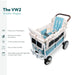 Wonderfold - Wonderfold VW2 Official Volkswagen Edition Double Stroller