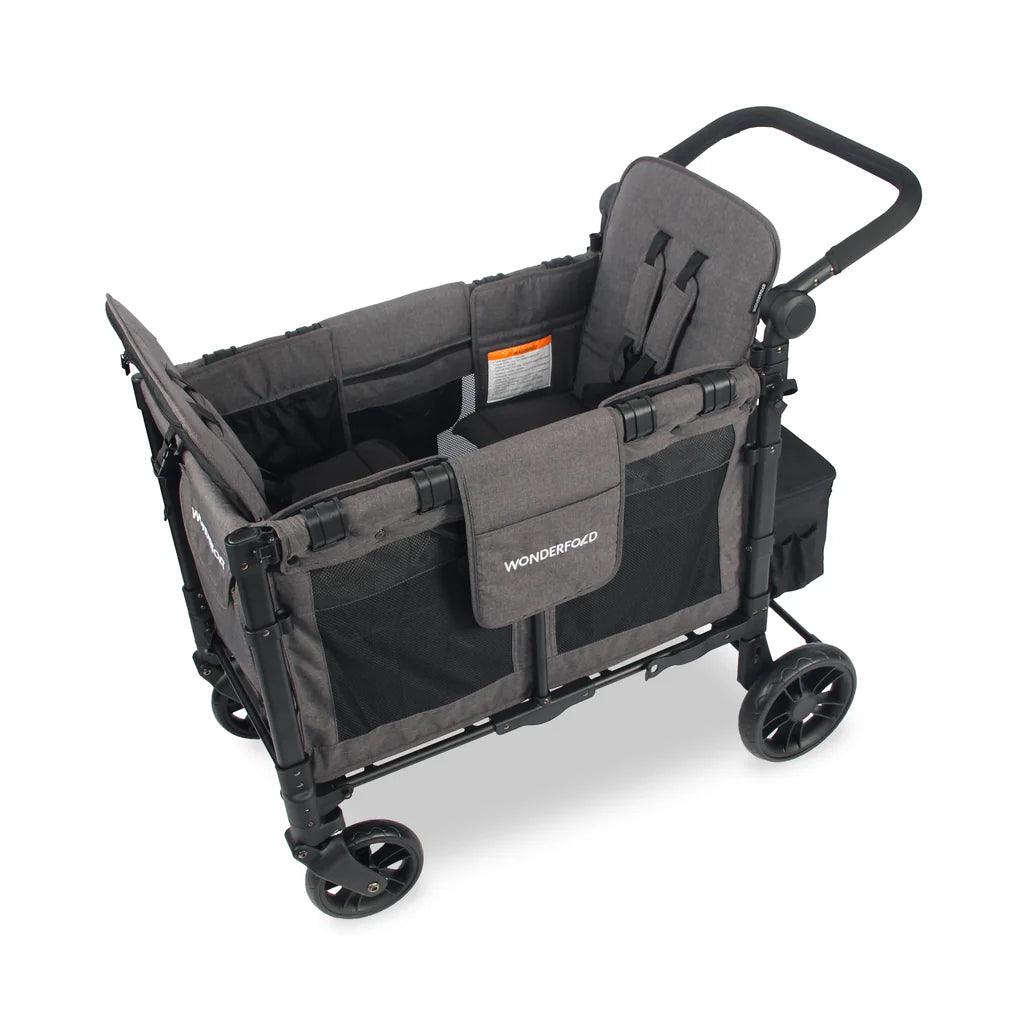 Wonderfold - Wonderfold W2 ELITE Push Double Stroller Wagon