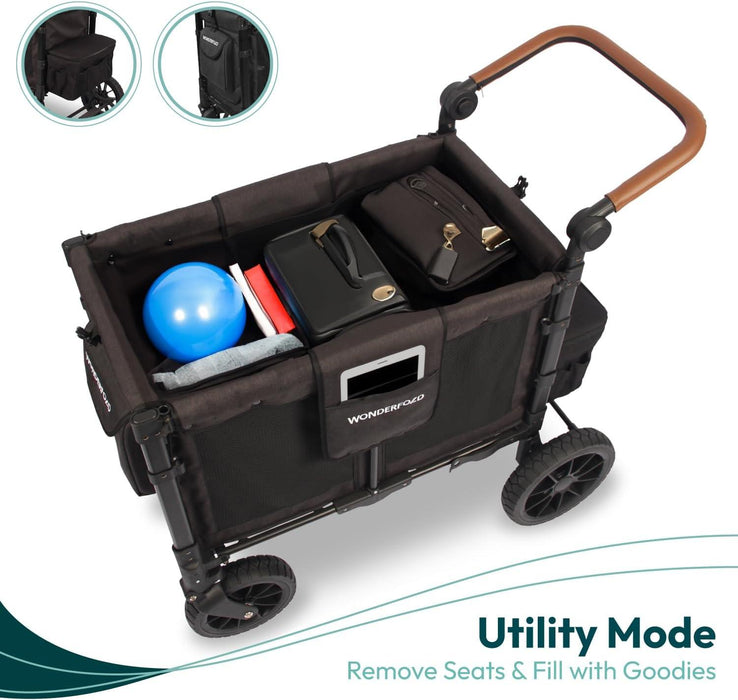 Wonderfold - Wonderfold W2 LUXE Premium Push Double Stroller