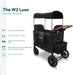 Wonderfold - Wonderfold W2 LUXE Premium Push Double Stroller
