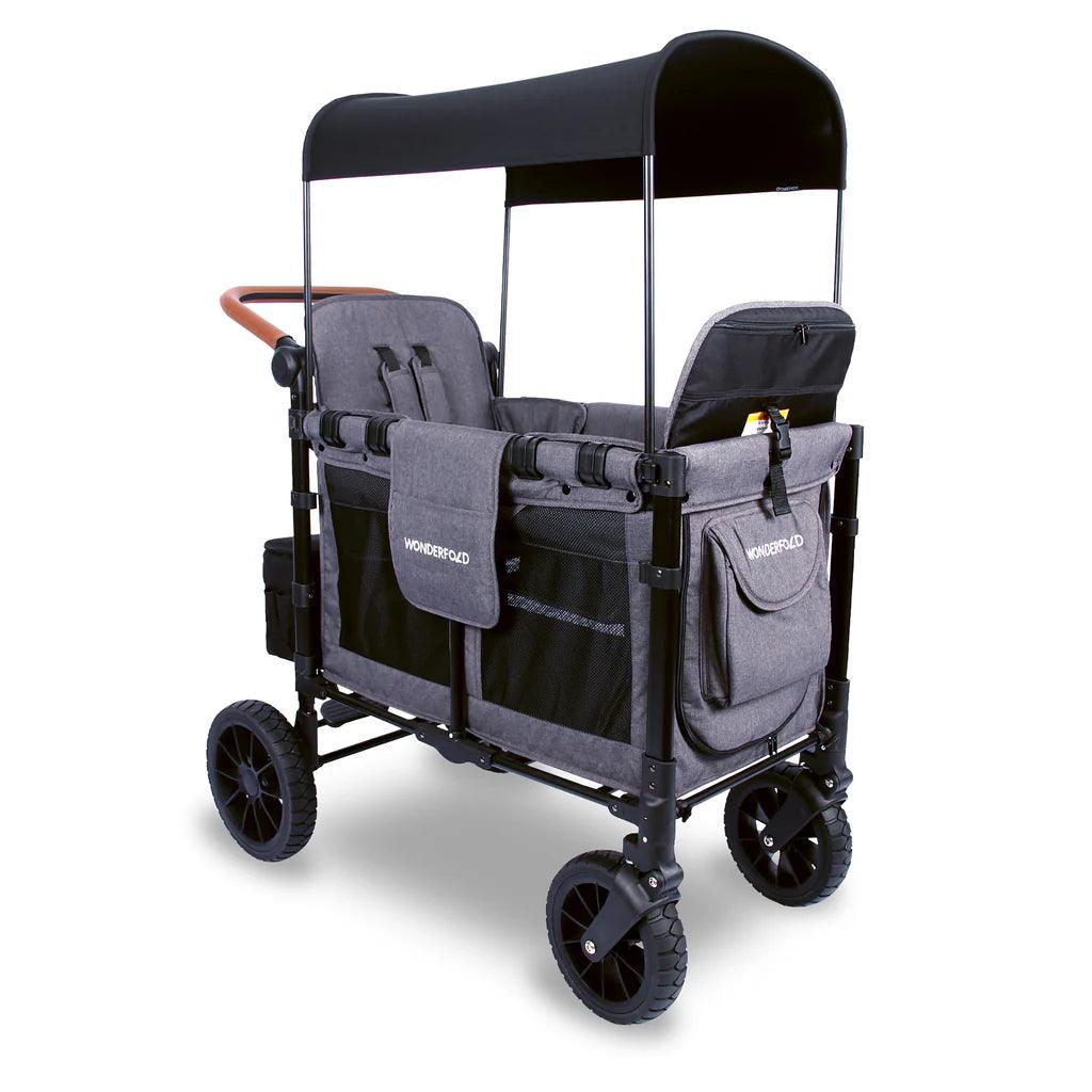 Wonderfold - Wonderfold W2 LUXE Premium Push Double Stroller