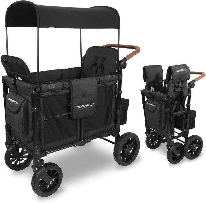 Wonderfold - Wonderfold W2 LUXE Premium Push Double Stroller