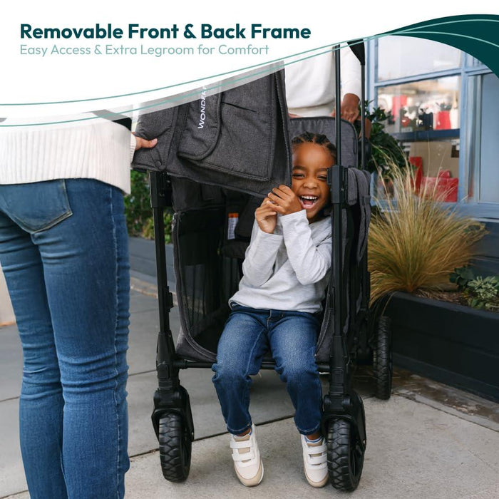 Wonderfold - Wonderfold - W2 LUXE PRO - Push Double Stroller