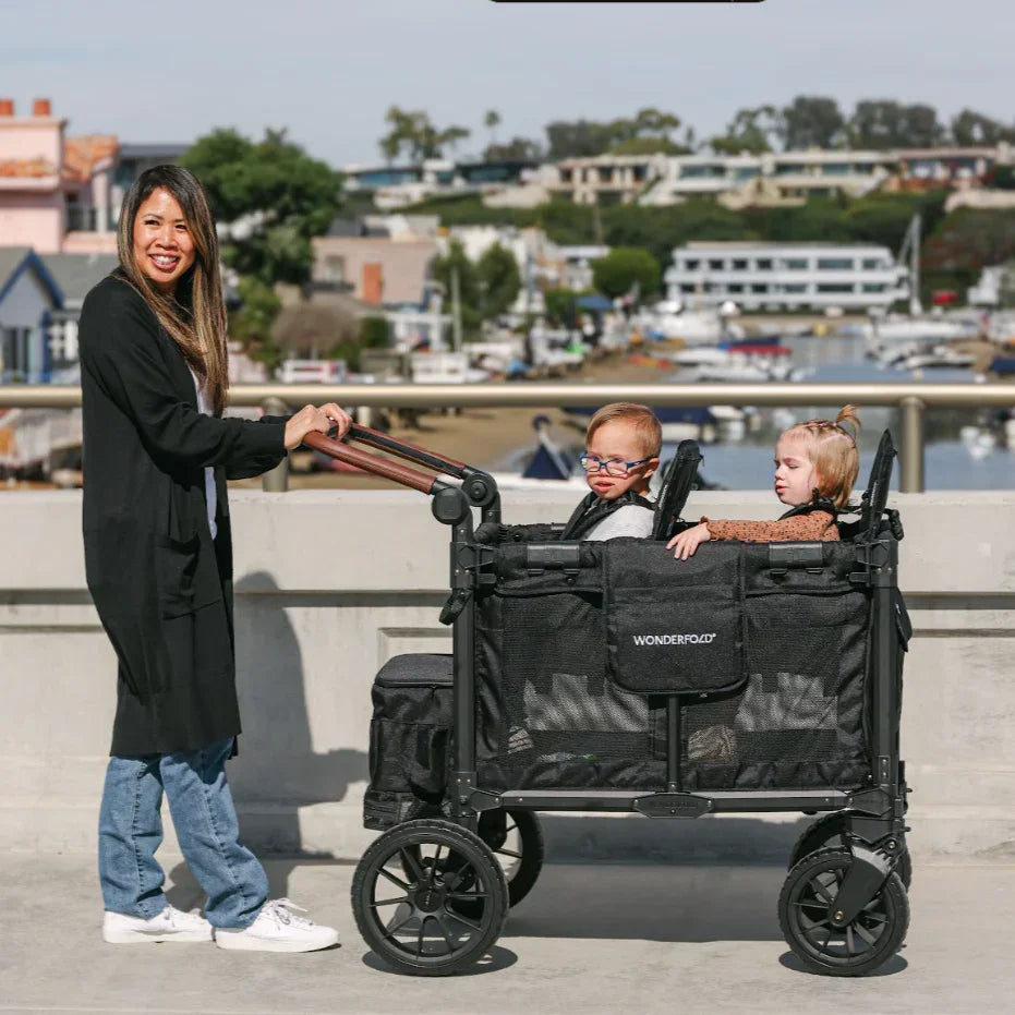 Wonderfold - Wonderfold - W2 LUXE PRO - Push Double Stroller