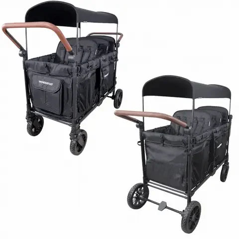 Wonderfold - Wonderfold - W2 LUXE PRO - Push Double Stroller