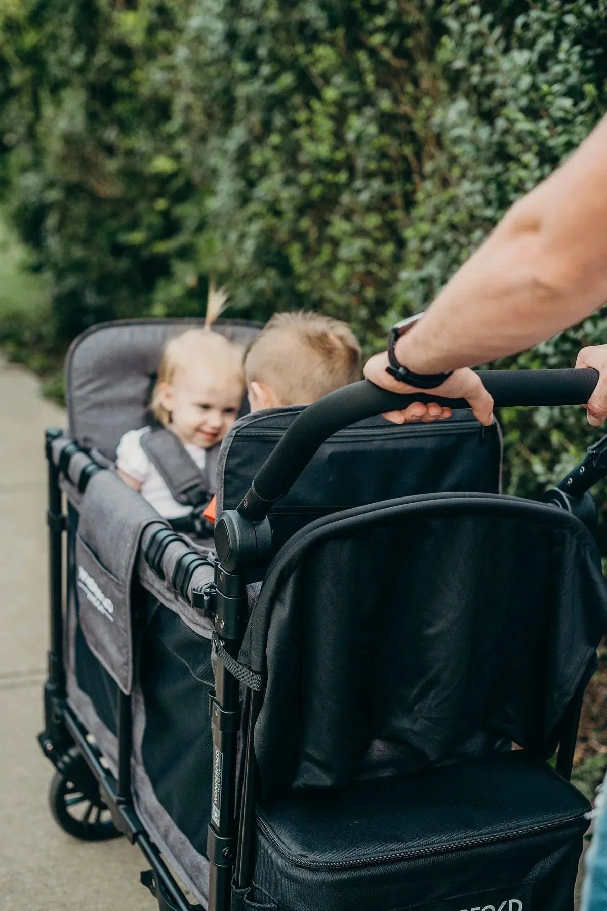 Wonderfold - Wonderfold - W2 PRO Elite - Push Double Stroller Wagon