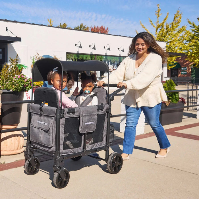 Wonderfold - Wonderfold - W2 PRO Elite - Push Double Stroller Wagon