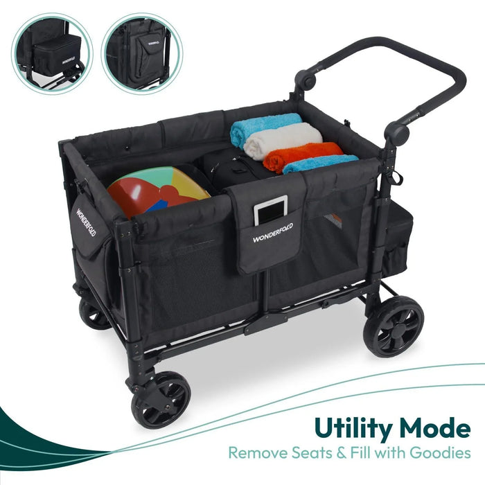wonderfold w4 multifunctional quad stroller wagon Wonderfold