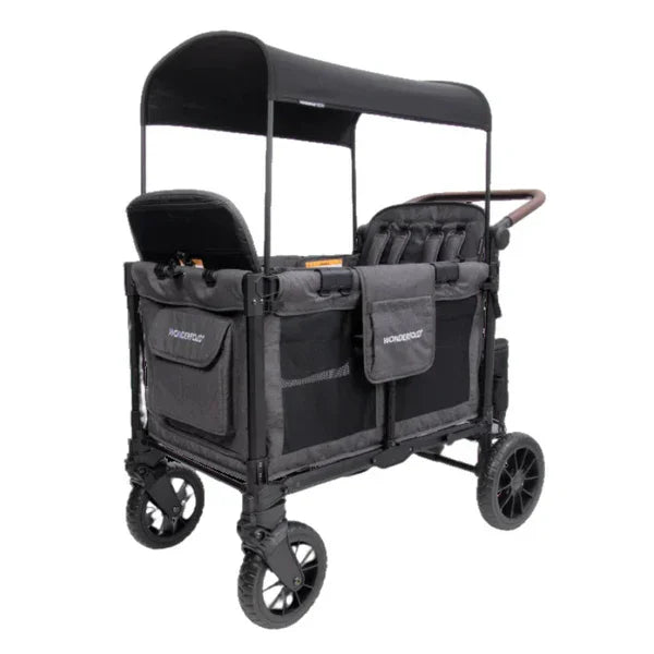 Wonderfold - Wonderfold W4 ELITE Push Quad Stroller Wagon