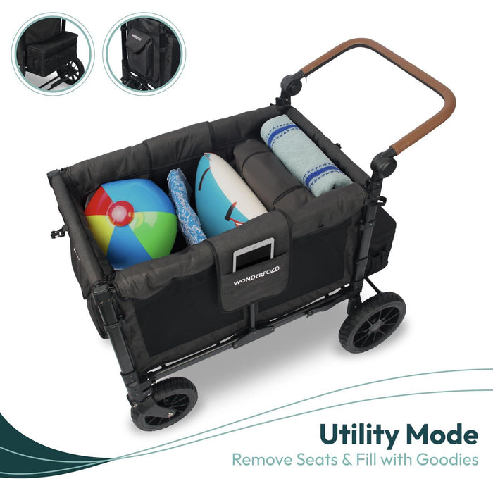 Wonderfold - Wonderfold W4 LUXE Premium Push Quad Stroller