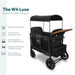 Wonderfold - Wonderfold W4 LUXE Premium Push Quad Stroller