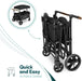 Wonderfold - Wonderfold X4 - Push & Pull Quad Stroller Wagon