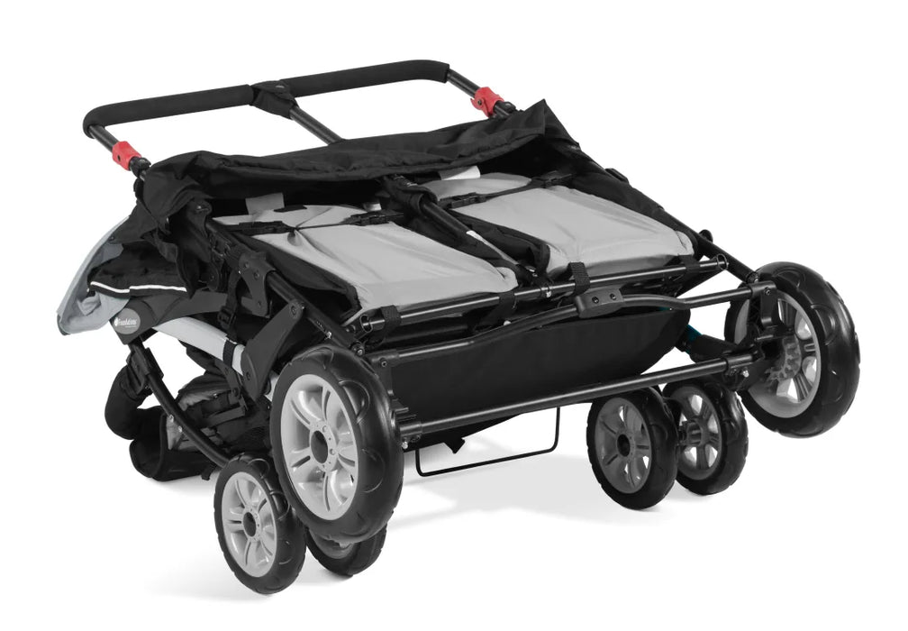 Gaggle Compass Quad 4-Seat Baby Stroller for Daycare & Newborns