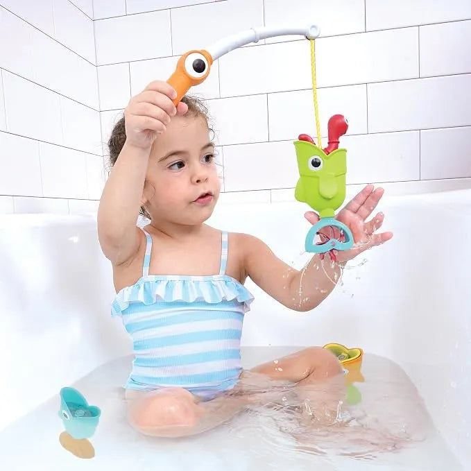Yookidoo® Catch 'N' Sprinkle Fishing Bath Toy Set, Ages 2-6