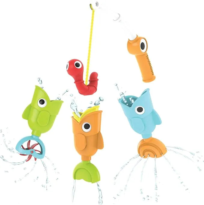 Yookidoo® Catch 'N' Sprinkle Fishing Bath Toy Set, Ages 2-6