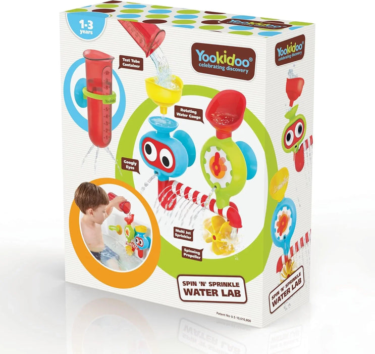 Yookidoo - Yookidoo Spin' N' Sprinkle Water Lab Children's Bath Toy
