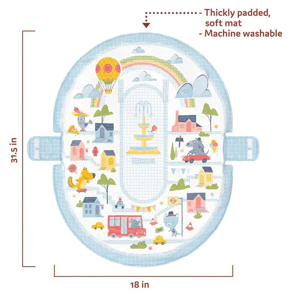 Yookidoo - Yookidoo Urban Gymotion Lay to Sit-Up Play