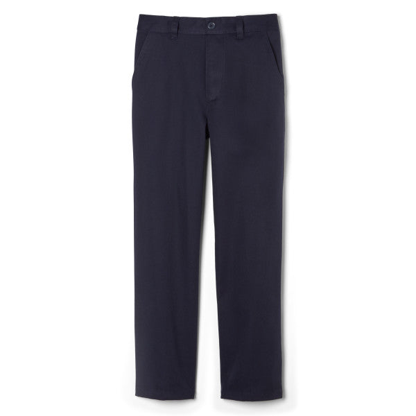 French Toast Pull-On Relaxed Fit Stretch Twill Pant - Navy - SK9319