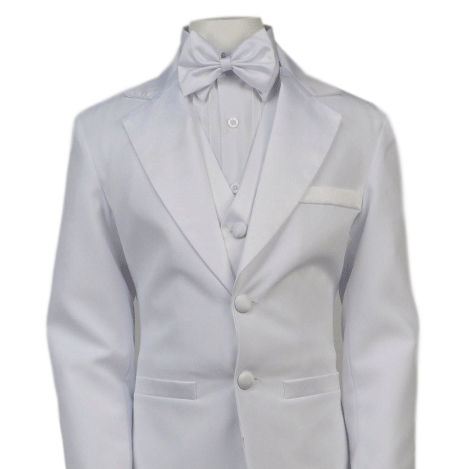 Zighi® 5 Piece White Tuxedo