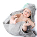 Zoocchini® - Zoocchini Baby Hooded Towel - anti-UV UPF-50