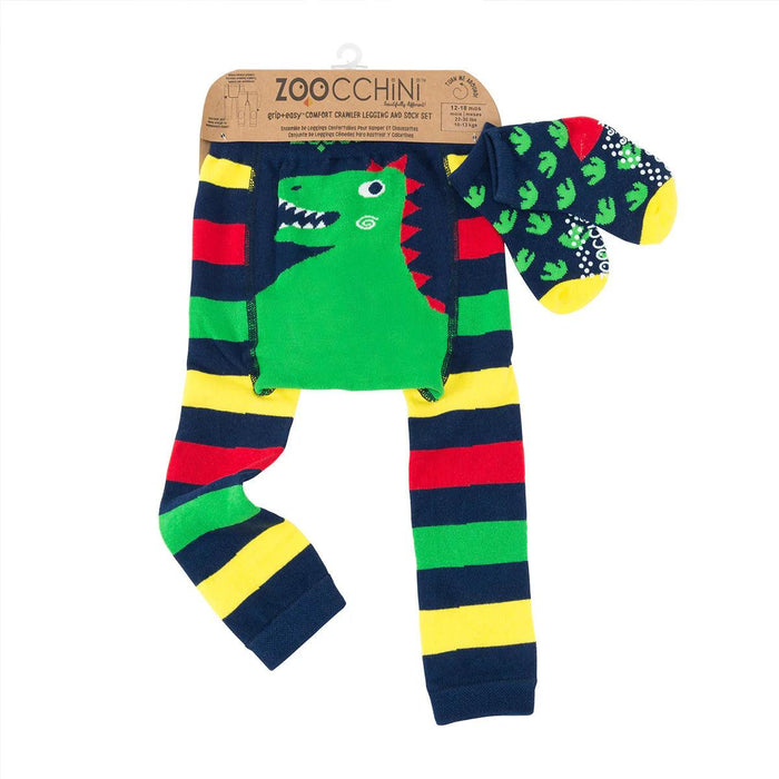 Zoocchini® - Zoocchini grip+easy Comfort Crawler Legging & Sock Set