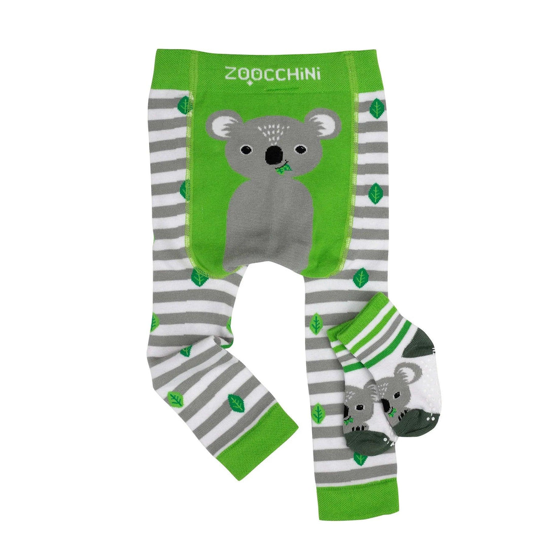 Zoocchini® - Zoocchini grip+easy Comfort Crawler Legging & Sock Set
