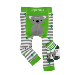Zoocchini® - Zoocchini grip+easy Comfort Crawler Legging & Sock Set