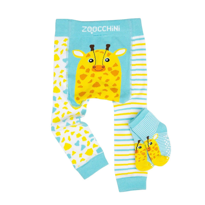 Zoocchini® - Zoocchini grip+easy Comfort Crawler Legging & Sock Set