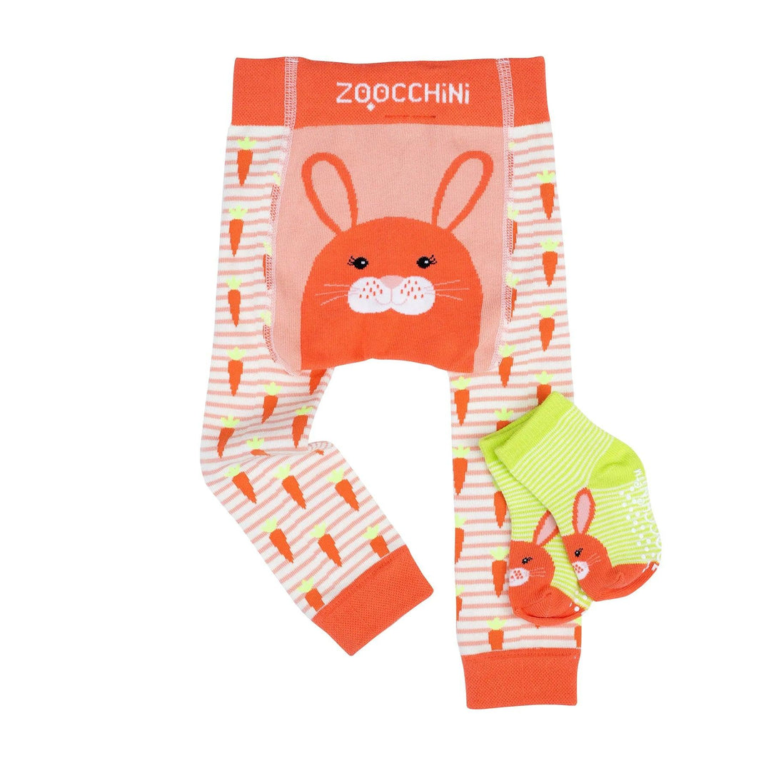 Zoocchini® - Zoocchini grip+easy Comfort Crawler Legging & Sock Set