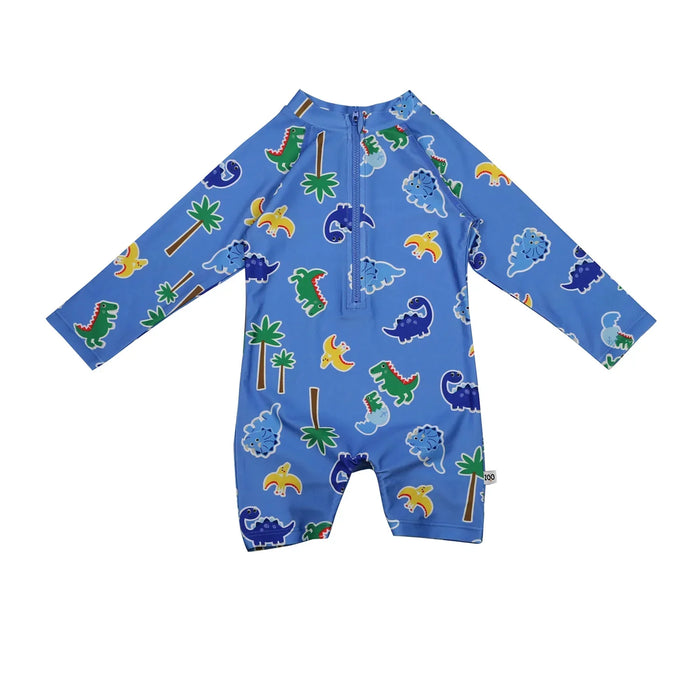Zoocchini® - Zoocchini Rashguard Baby & Toddler 1 Piece Printed Swimsuit – Sizes 6M to 4Y