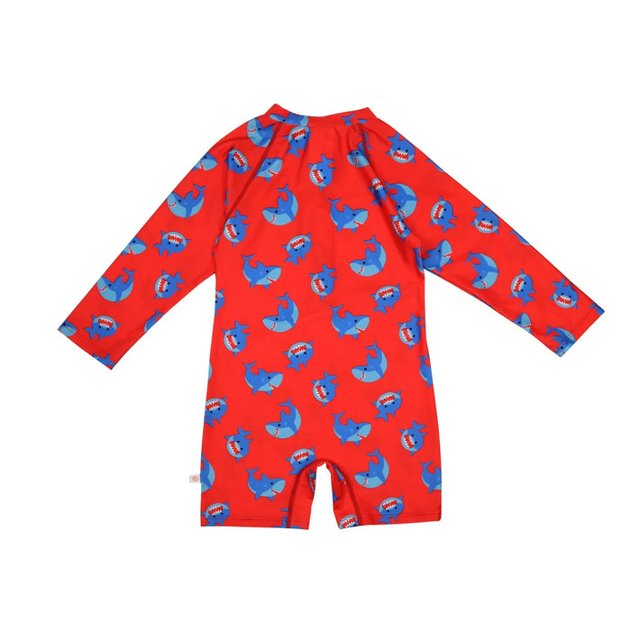Zoocchini® - Zoocchini Rashguard Baby & Toddler 1 Piece Printed Swimsuit – Sizes 6M to 4Y