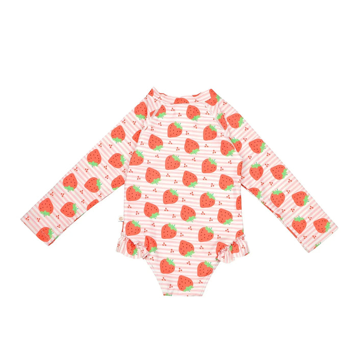 Zoocchini® - Zoocchini Rashguard Baby & Toddler 1 Piece Printed Swimsuit – Sizes 6M to 4Y